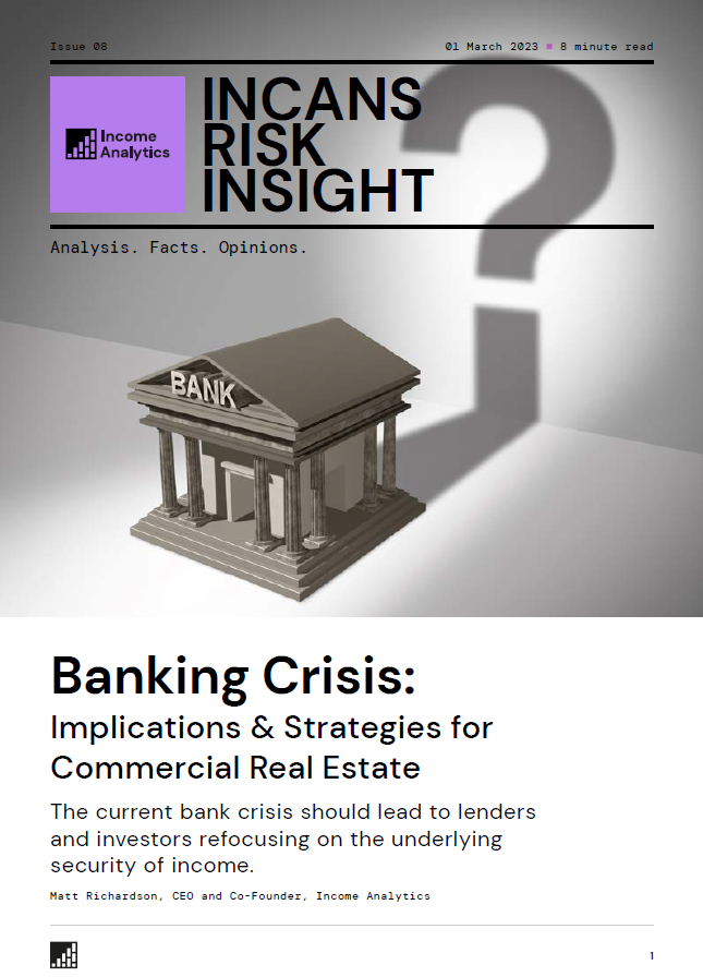INCANS Risk Insight Publication Issue 8: Banking Crisis